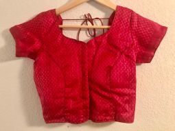 Blouse or Choli Antique Red